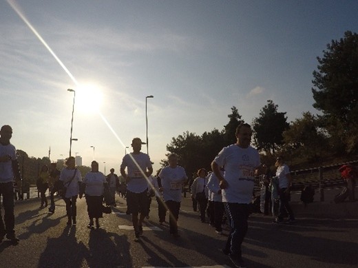 Beyin Pili Hastaları Maraton'da koşuyor